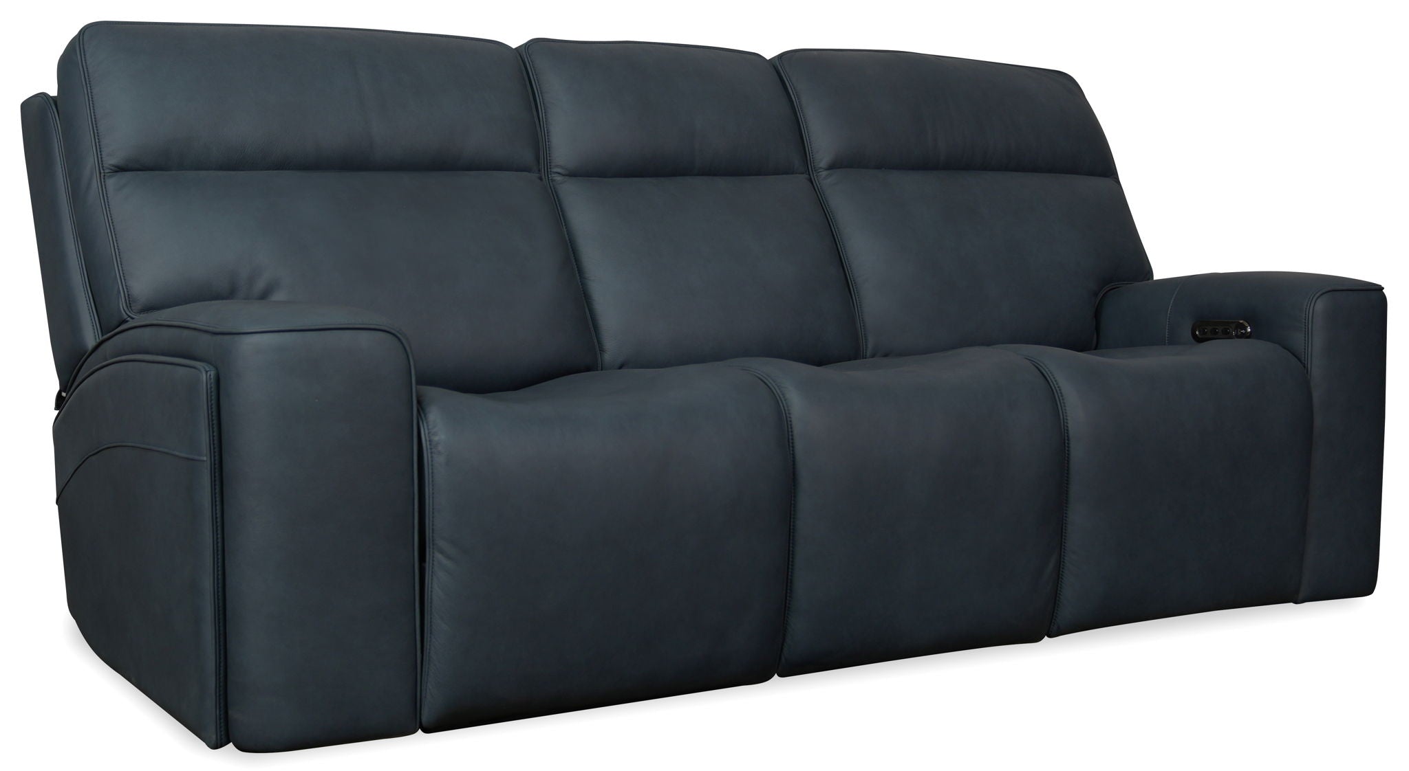 MS - Riverton Power Sofa With Power Headrest And Lumbar