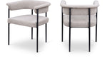 Malin - Linen Dining Chair (Set of 2) - Taupe