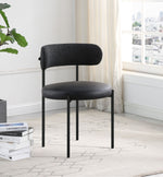 Beacon - Faux Leather Dining Chair With Black Legs (Set of 2)