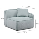 Travie - RAF Corner Chair