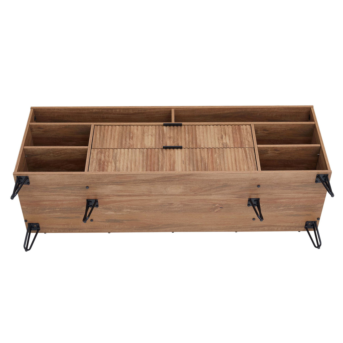 Manhattan Dumbo - Fluted TV Stand