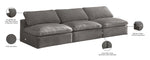 Cozy - Modular Armless 3 Seat Sofa