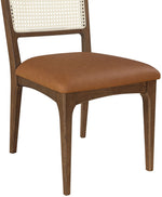 Atrium - Upholstered Seat Dining Chair With Brushed Brown Base (Set of 2)