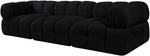 Orin - Velvet Performance Fabric Upholstered 3 Piece Modular Sofa