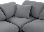 Indulge - Velvet 4 Piece Modular Sectional With Chaise