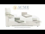 Cheryl - Upholstered Chenille Bed