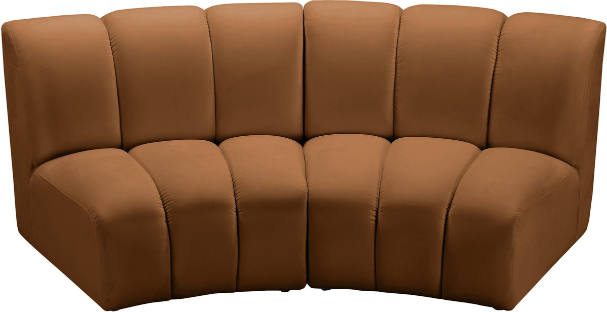 Infinity - 2 Piece Modular Sectional - Saddle