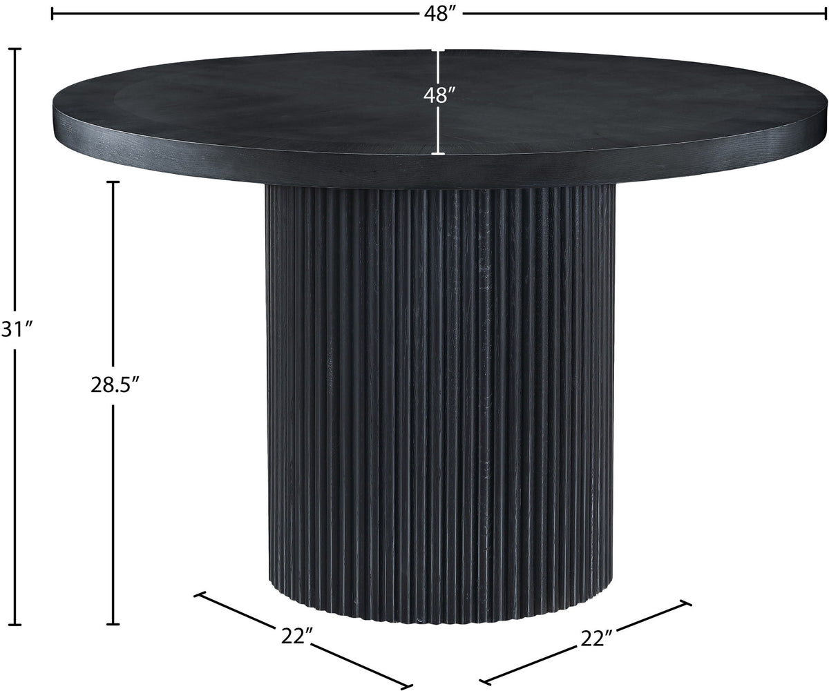 Belinda - Wood Oak Veneer Dining Table