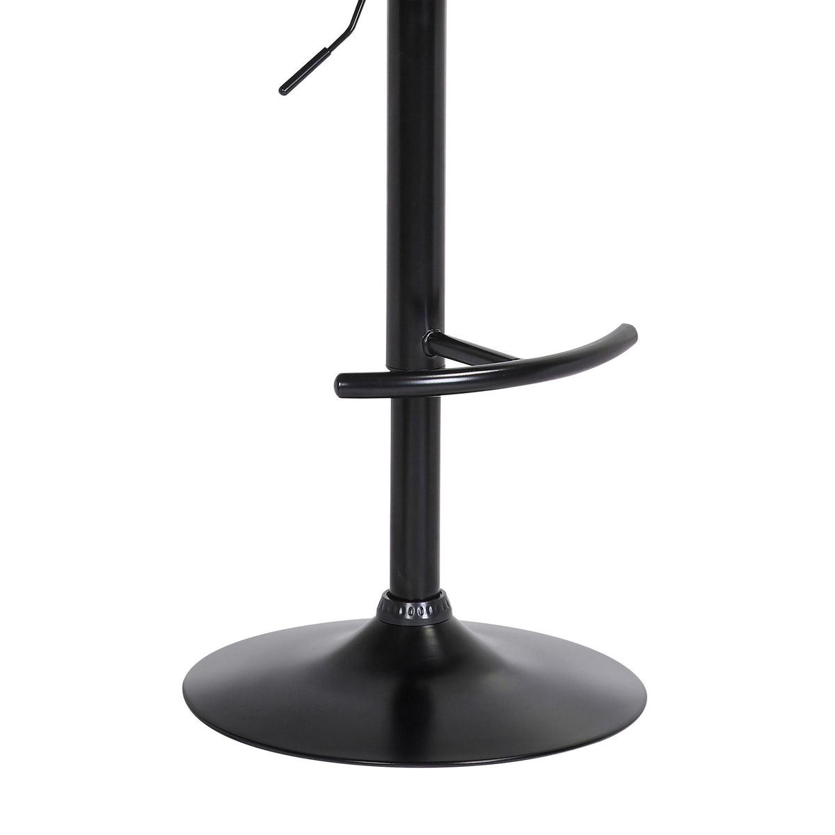 Larisa - Adjustable  Wood Bar Stool - Walnut