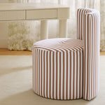 Alyssa - Striped Rolling Desk Chair