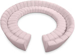 Infinity - 12 Piece Velvet Modular Sectional
