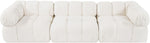 Orin - Velvet Performance Fabric Upholstered 3 Piece Modular Sofa