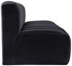 Arc - Velvet 3 Piece Modular Straight Sofa