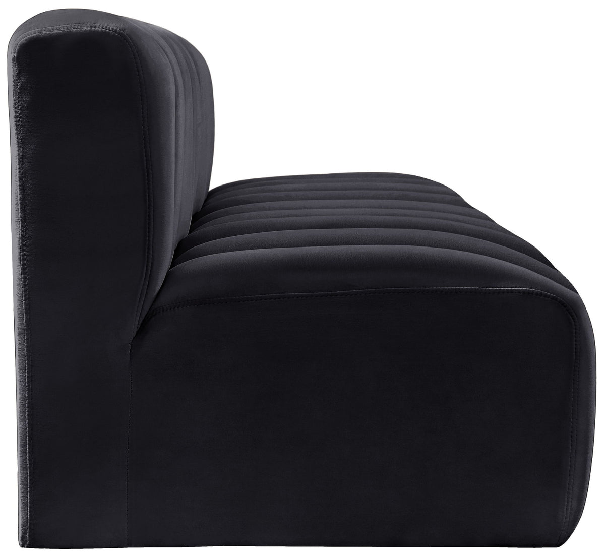 Arc - Velvet 3 Piece Modular Straight Sofa
