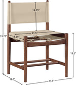 Rawlins - Dining Chair (Set of 2) - Walnut Frame