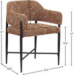 Dame - Fabric Upholstered Dining Chair (Set of 2)