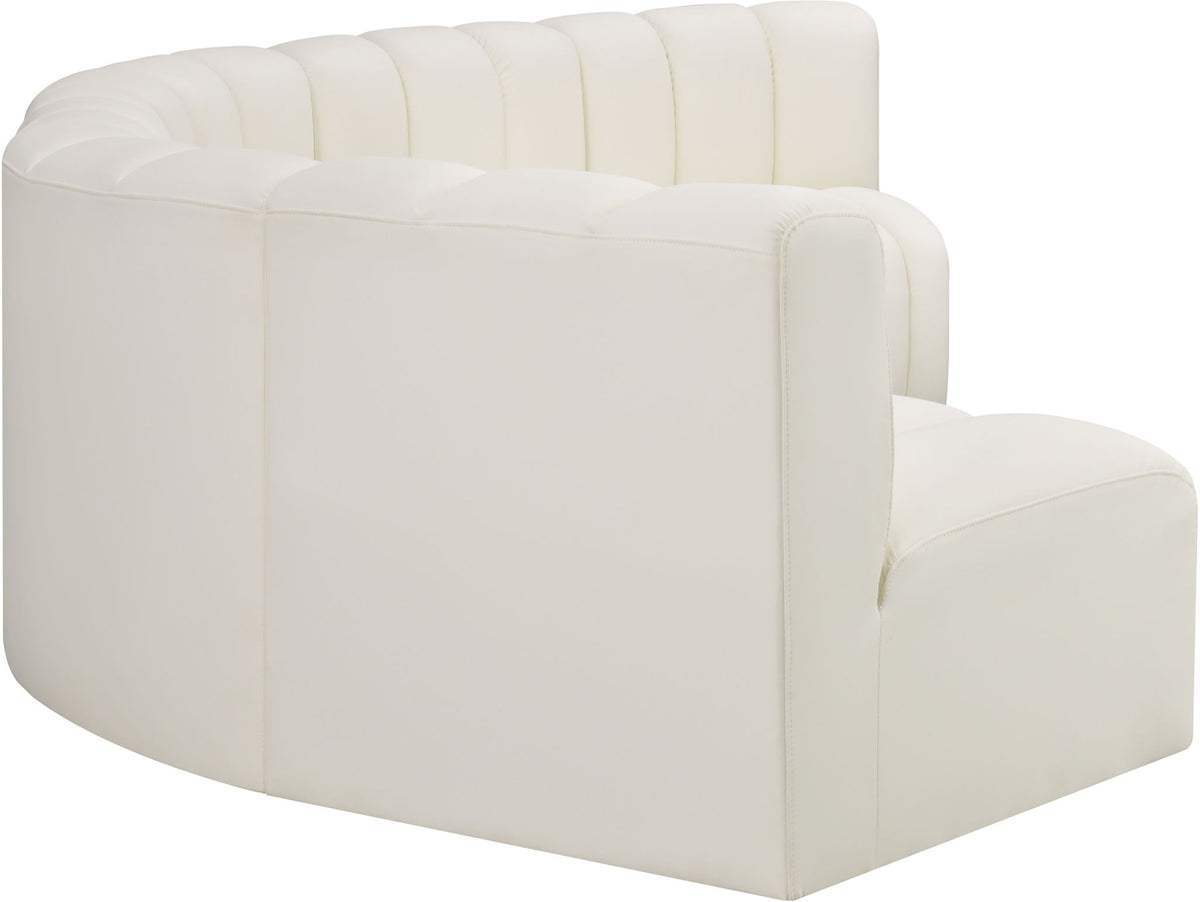 Arc - Faux Leather 6 Piece U-Shaped Modular Sofa