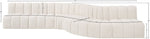 Arc - Boucle Fabric 7 Piece Modular Sofa