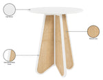 Butterfly - Solid Wood And Natural Cane Table
