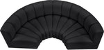 Arc - Faux Leather 4 Piece U-Shaped Modular Sofa