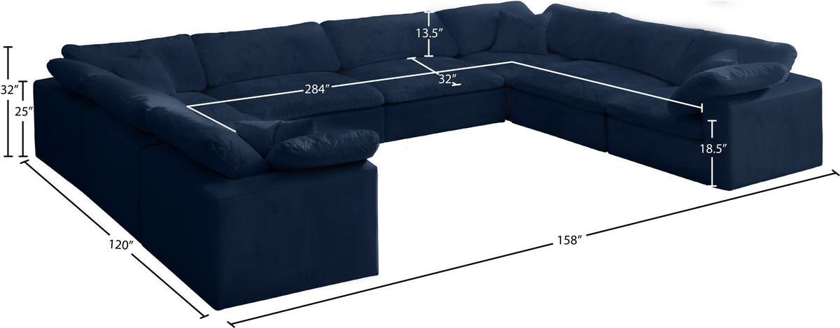 Cozy - 8 Piece Modular Sectional