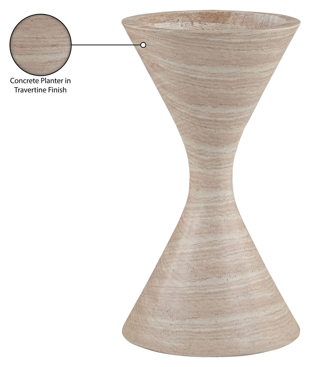 Vessa - Indoor / Outdoor Concrete Planter