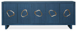 Commerce And Market - Paige Five-Door Credenza - Blue