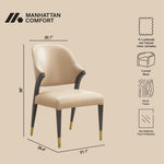 Manhattan Collette - Wood Upholstered Side Chair (Set of 2)
