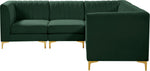 Alina - 5 Piece Modular Corner Sectional