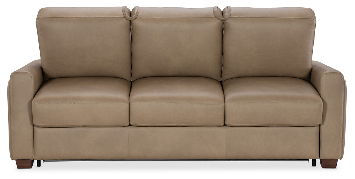 SS - Griffin Queen Sleeper Sofa - Light Brown