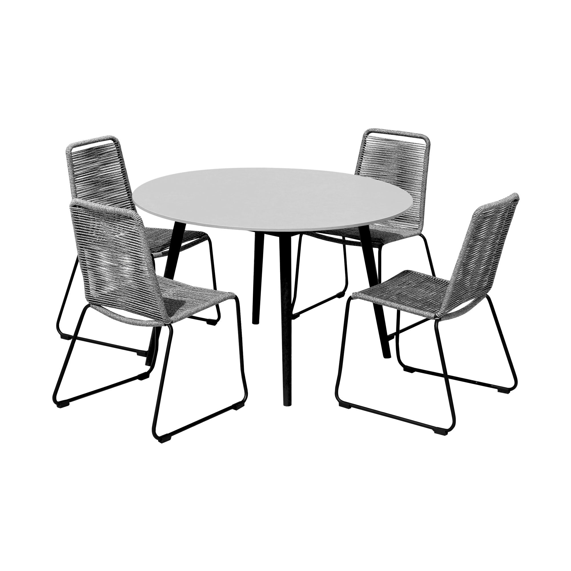 Sydney And Shasta - Patio Outdoor 47" Dining Set