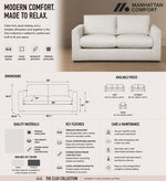 Manhattan Cleo - Upholstered Loveseat