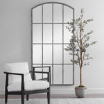 Amiel - Arched Mirror - Ivory