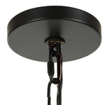 Edgecomb - 4 Light Indoor-Outdoor Pendant - Black / Gray