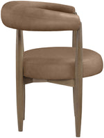 Sable - Vegan Leather Upholstered Dining Chair (Set of 2) - Brown Base
