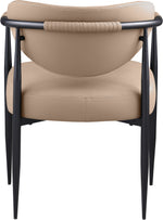Virella - faux Leather Upholstered Dining Chair (Set of 2) - Black Base