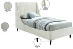 Eva - Velvet Bed