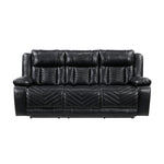 Glory Furniture - Sensa - Power Reclining Sofa With Table And LED Belt