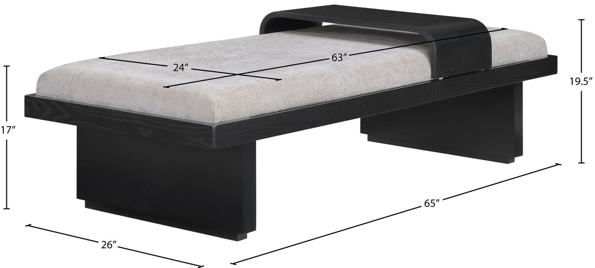Arlington - Bench - Black Base