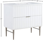 Modernist - Bathroom Vanity With Chrome Legs
