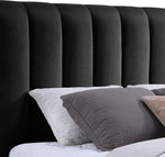 Amara - Velvet Upholstered Bed