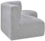 Arc - Boucle Fabric 3 Piece Modular Corner Sofa