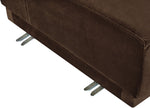 Avra - 146" Velvet Performance Fabric Upholstered Sectional