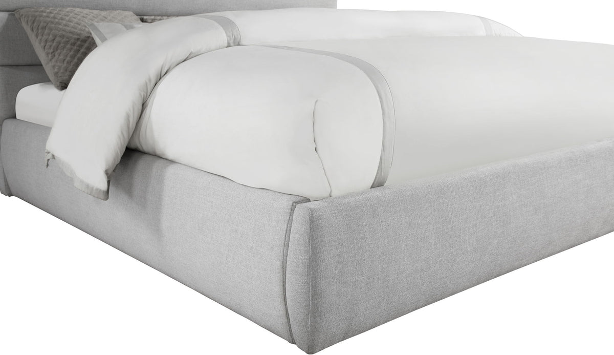Adam - Linen Fabric Bed With 52" Headboard
