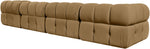 Orin - Fabric Velvet 4 Piece Modular Sofa