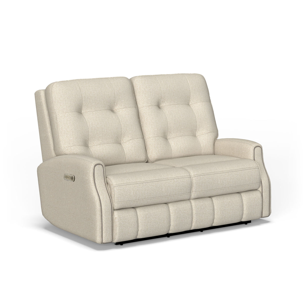 Devon - Reclining Loveseat, Nailhead Trim