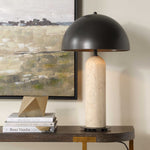 Tanaka - Indoor-Outdoor Table Lamp - Black / Beige
