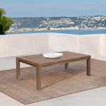 Relic - Outdoor Patio Coffee Table - Weathered Eucalyptus