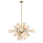 Casanova - Pendant - Bright Brass / White