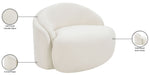 Caspian - Chenille Fabric Upholstered Chair